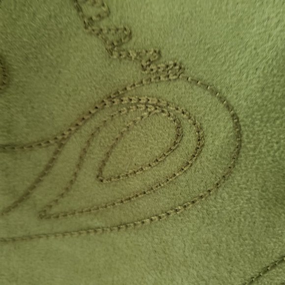 Chico's Buttoned Jacket Paisley-Stitched Design Sz 2 - Picture 5 of 5